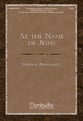 At the Name of Jesus SATB choral sheet music cover